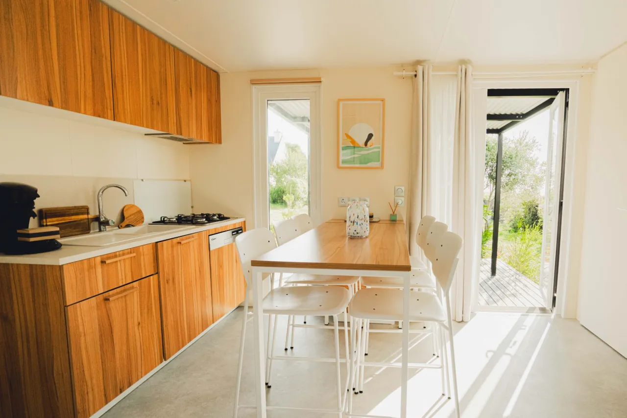 Cabane 3 chambres - modèle toit plat