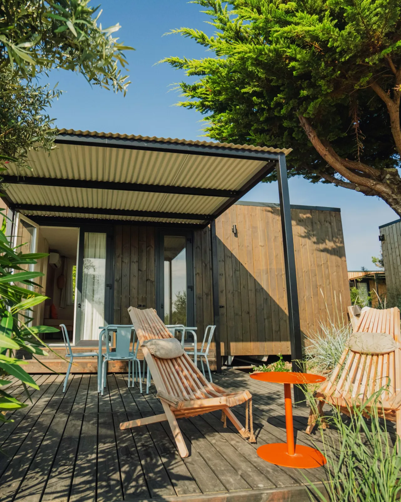 Cabane 3 chambres - modèle toit plat